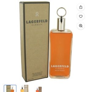 Karl Lagerfeld Classic Men's Eau de Toilette - Orange & Gold